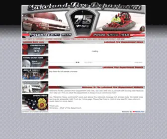 Lakelandfd.net(Lakeland Fire Department) Screenshot