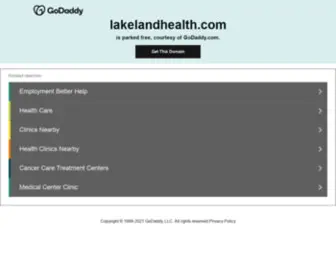Lakelandhealth.com(Lakelandhealth) Screenshot