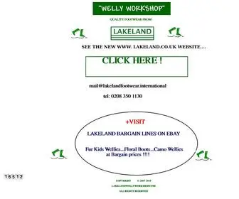 Lakelandwellyworkshop.com(Holding page) Screenshot