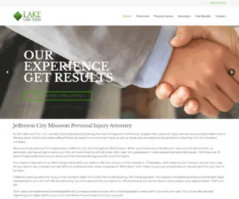 Lakelawfirm.com(Personal Injury Attorney Jefferson City Missouri) Screenshot