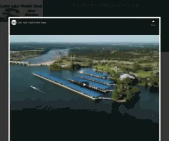 LakelbjMarina.com(Lake LBJ Yacht Club and Marina) Screenshot