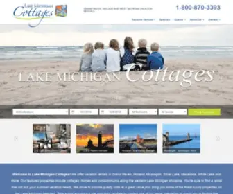 Lakem.com(Lake Michigan Cottages) Screenshot