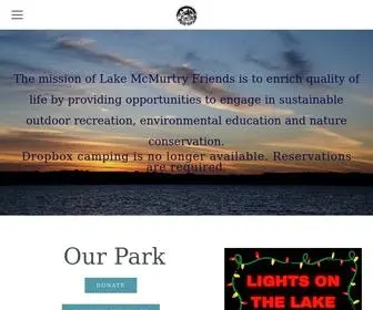 Lakemcmurtry.org(Lake McMurtry) Screenshot