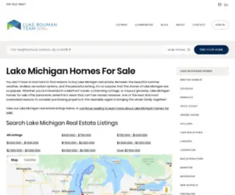 Lakemichigan-Homes.com(Lake Michigan Homes For Sale) Screenshot