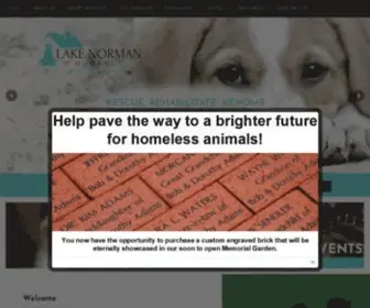 Lakenormanhumane.org(Lake Norman Humane) Screenshot