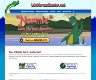 Lakenormanmonster.com(Lake Norman) Screenshot