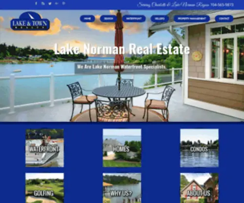 Lakenormanwaterfrontrealestate.com(Lakenormanwaterfrontrealestate) Screenshot