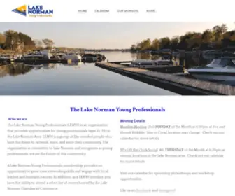 Lakenormanyoungprofessionals.com(LKN Chamber) Screenshot