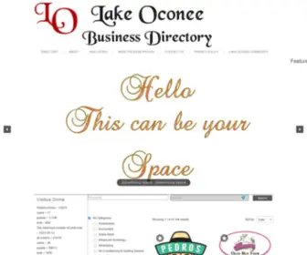 Lakeoconeebusinessdirectory.com(Lake Oconee Business DirectoryLake Oconee Business Directory Featured Businesses) Screenshot