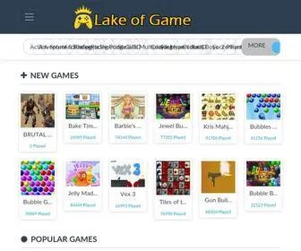 Lakeofgame.com(Play free online games on lake of game where you will get all best online games. Lake of Game) Screenshot