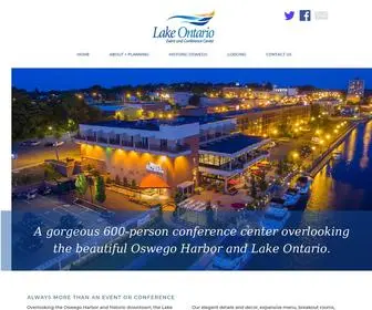 Lakeontarioecc.com(Lake Ontario Event and Conference Center) Screenshot