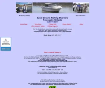 Lakeontariofishingcharters.ca(Lake Ontario fishing Charters) Screenshot