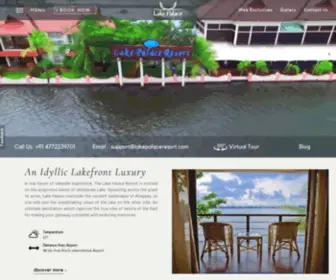 Lakepalaceresort.com(Lake palace resort) Screenshot