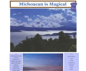 Lakepatzcuaro.org(Michoacan is magical) Screenshot