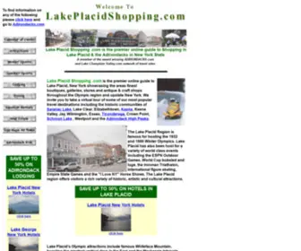 Lakeplacidshopping.com(Lake Placid Shopping .com) Screenshot