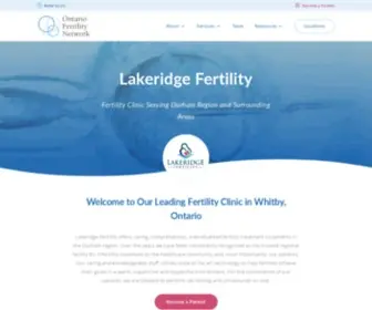 Lakeridgefertility.com(Lakeridge Fertility) Screenshot