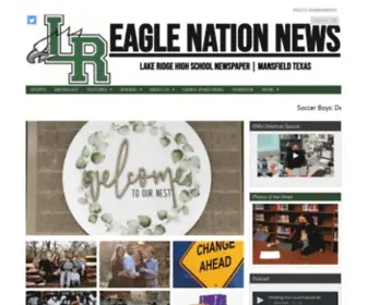 Lakeridgenewsonline.com(Eagle Nation News) Screenshot