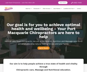 Lakeroadchiro.com.au(TOP RATED Lake Road Chiropractic) Screenshot