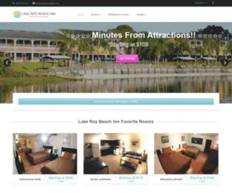 Lakeroybeachinn.com(Lakeside Beach Hotel Resort Central Florida Motel Rooms Near Theme Parks) Screenshot