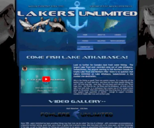 Lakersunlimited.com(Lakers Unlimited) Screenshot