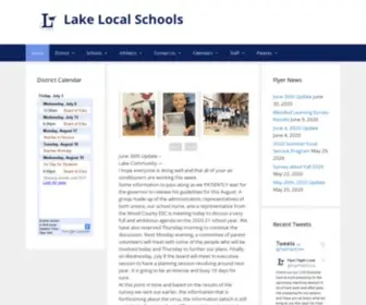 Lakeschools.org(Lake Local Schools) Screenshot