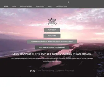 Lakesentrancegolf.com.au(Lakesentrancegolf) Screenshot