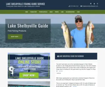 Lakeshelbyvilleguide.com(Fishing with Steve Welch on Lake Shelbyville in Illinois) Screenshot