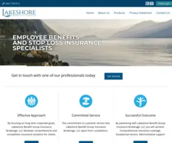 Lakeshorebenefitgroup.com(Lakeshore Benefit Group) Screenshot