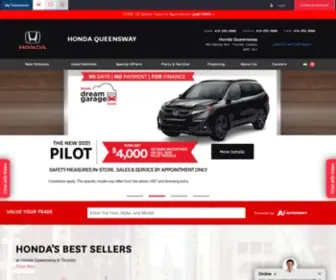 Lakeshorehonda.com(Honda Queensway) Screenshot