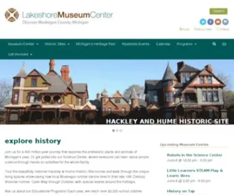 Lakeshoremuseum.org(Lakeshore Museum Center) Screenshot