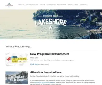 Lakeshorepentecostalcamp.com(Lakeshore Pentecostal Camp) Screenshot