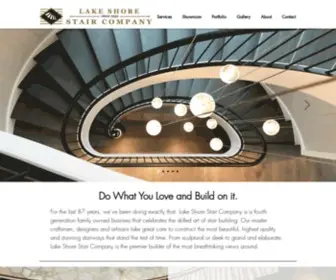 Lakeshorestair.com(Lakeshore Stair Company) Screenshot