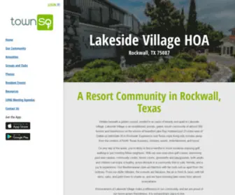 Lakeside-Village.com(Lakeside Village HOA) Screenshot