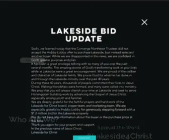 Lakeside4Christ.org(Lakeside4Christ) Screenshot