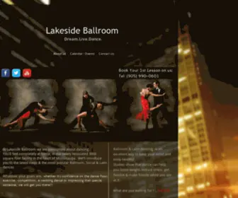 Lakesideballroom.ca(Lakeside Ballroom News) Screenshot