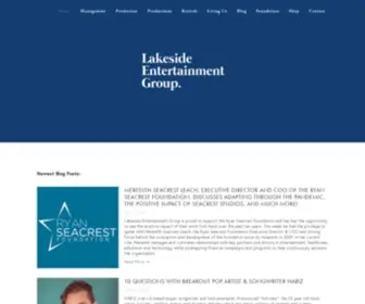 Lakesideentertainmentgroup.com(Lakeside Entertainment Group) Screenshot