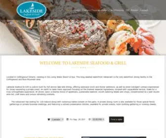 Lakesidegrill.ca(To Our Valued Members & Guests) Screenshot