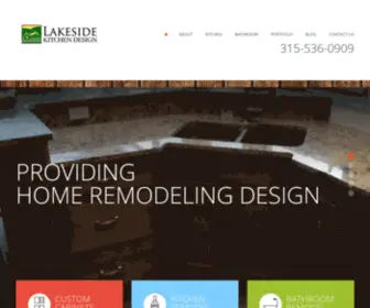 Lakesidekitchendesign.com(Bathroom & Kitchen Remodeling) Screenshot