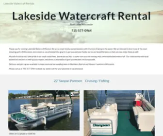 Lakesidewatercraftrental.com(Lakeside Watercraft Rentals) Screenshot