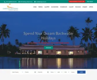 Lakeslagoons.com(Lakes & Lagoons Tour Co) Screenshot
