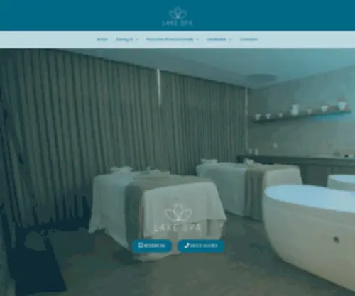 Lakespa.com.br(Lake Spa) Screenshot