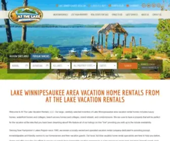 Lakesregionrentals.com(Lake Winnipesaukee Vacation Rentals) Screenshot