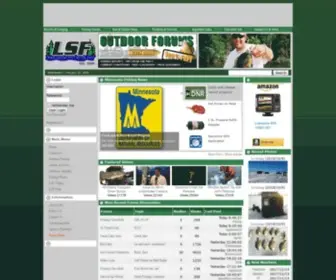 Lakestatefishing.com(Minnesota Fishing Reports) Screenshot