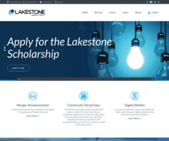 Lakestonebank.com(Lakestonebank) Screenshot