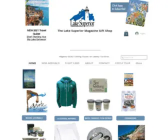 Lakesuperiormagazine.com(Lake Superior Magazine Gift Shop) Screenshot