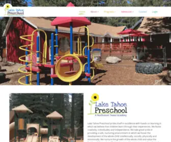 Laketahoepreschool.com(Lake Tahoe Preschool) Screenshot