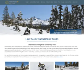 Laketahoesnowmobiletours.com(Lake Tahoe Snowmobile Tours) Screenshot