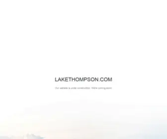 Lakethompson.com(Build a Free Website) Screenshot