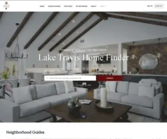 Laketravishomefinder.com(Lake Travis Home Finder) Screenshot