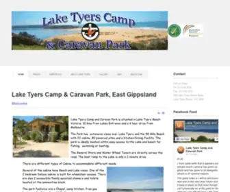 Laketyerscaravanpark.com.au(Lake Tyers Camp & Caravan Park) Screenshot